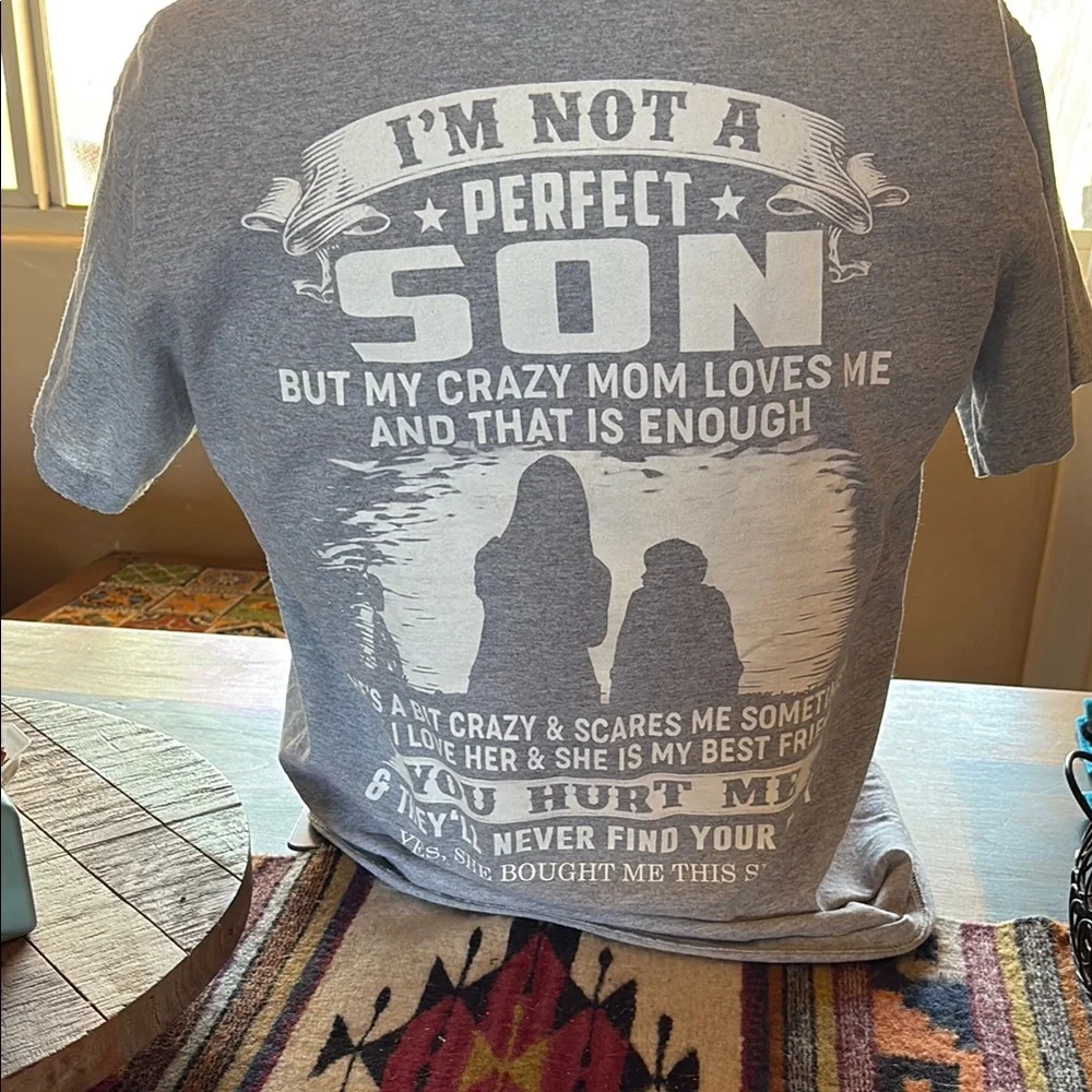 Gildan Gray Short Sleeve Tee - Picture 2 of 5